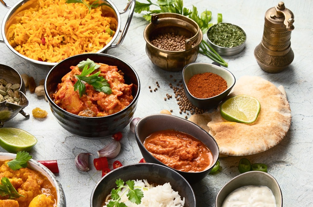 Traditional indian cuisine